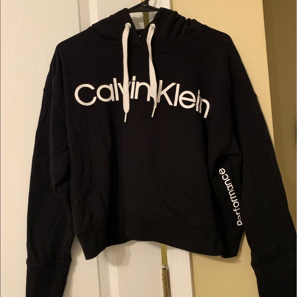 Calvin Klein Performance crop hoodie
